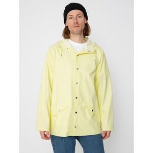 RAINS Jacket 12010 Size XL Straw Waterproof PU Rain Coat NWT  Unisex